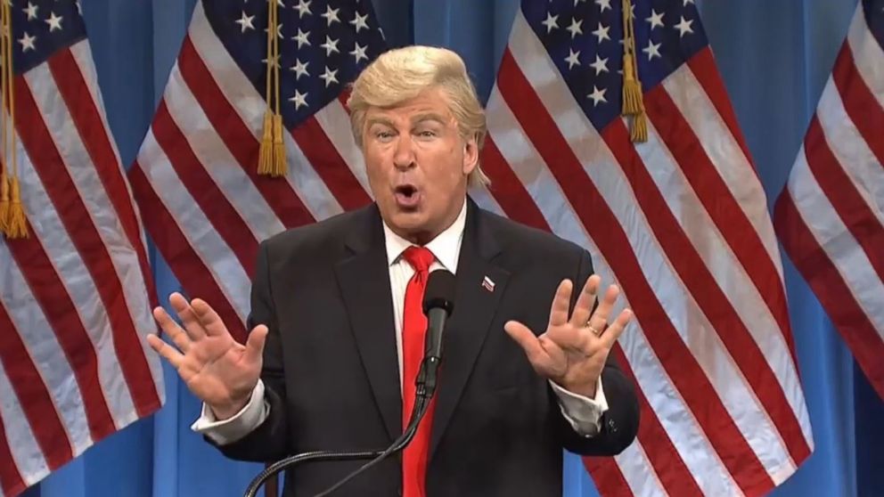 PHOTO: Alec Baldwin reprised his role as Donald Trump on "Saturday Night Live" on January 14, 2017.
