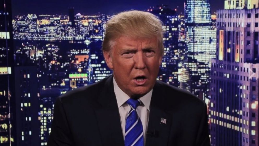 PHOTO: in a video that aired Oct. 8, 2016, Donald Trump apologizes for vulgar remarks he made about women a decade ago.