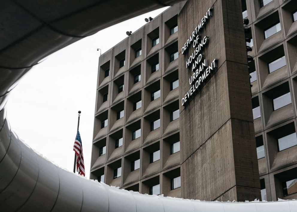 PHOTO: The Robert C. Weaver Federal Building houses the Department of Housing and Urban Development in Washington, Jan. 22, 2018.