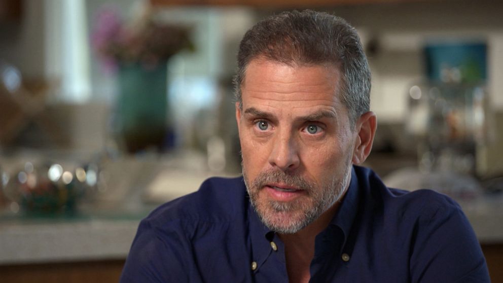 PHOTO: Hunter Biden is interviewed on ABC's "Nightline" in an episode that aired on Oct. 17, 2019.