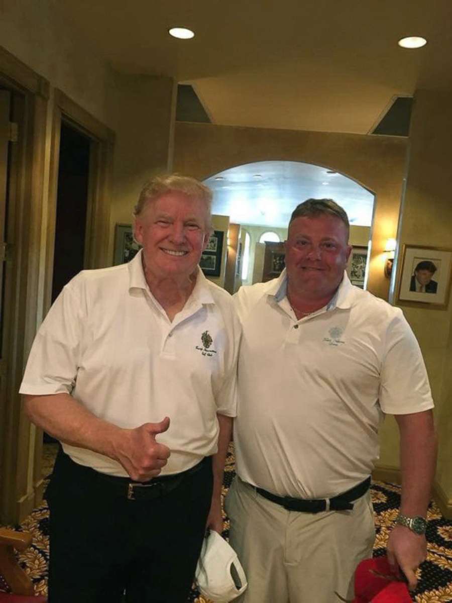 PHOTO: President Donald Trump and Connecticut Congressional Candidate Robert Hyde in a picture posted to Hyde's Twitter account on Jan 11, 2020. 