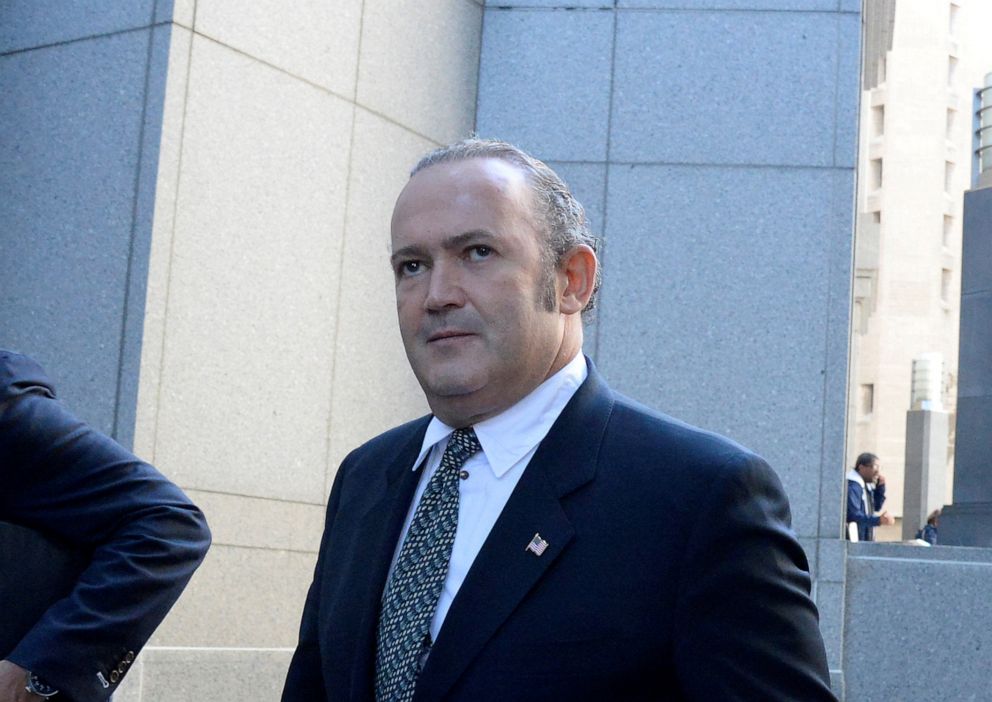 PHOTO: Russian-born businessman Igor Fruman leaves after his arraignment at the U.S. Federal Courthouse in New York, Oct. 23, 2019.