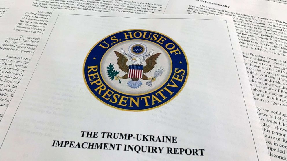 VIDEO: House releases impeachment report released