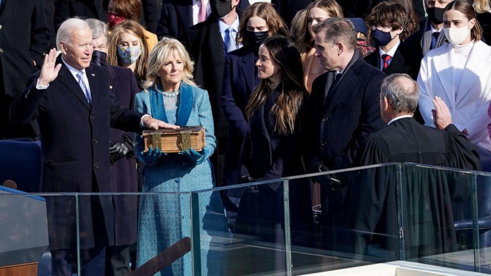 VIDEO: Key moments from the inauguration of Joe Biden and Kamala Harris