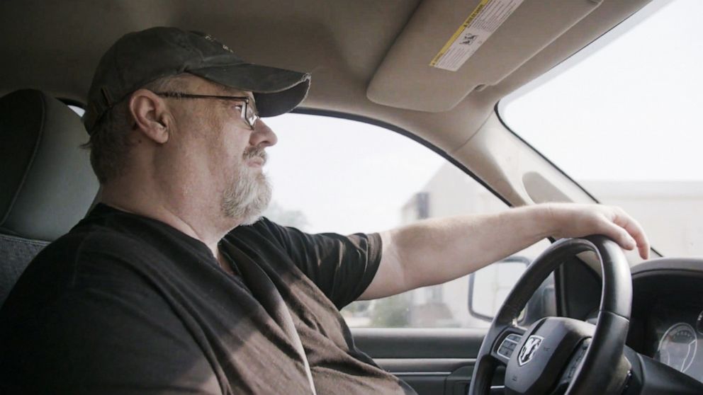 PHOTO: Former FBI informant Dan Day drives through Garden City, Kan., in August 2021.
