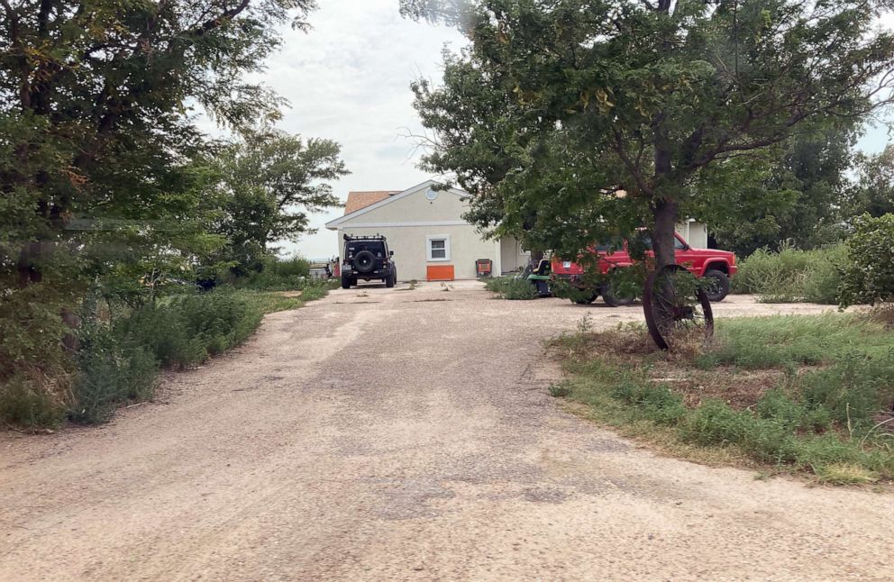 PHOTO: A home outside Garden City, Kan., where five years earlier Patrick Stein held a recruitment meeting with other members of the Kansas Security Force militia,  August 2021.