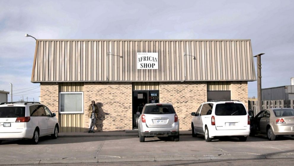 PHOTO: The "African Shop" in Garden City, Kansas, October 2020.