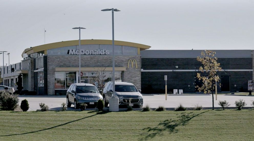 PHOTO: Patrick Stein met with undercover FBI agent "Brian" inside this McDonald's restaurant in Dodge City, Kansas. He was arrested in the restaurant's parking lot in October 2016.