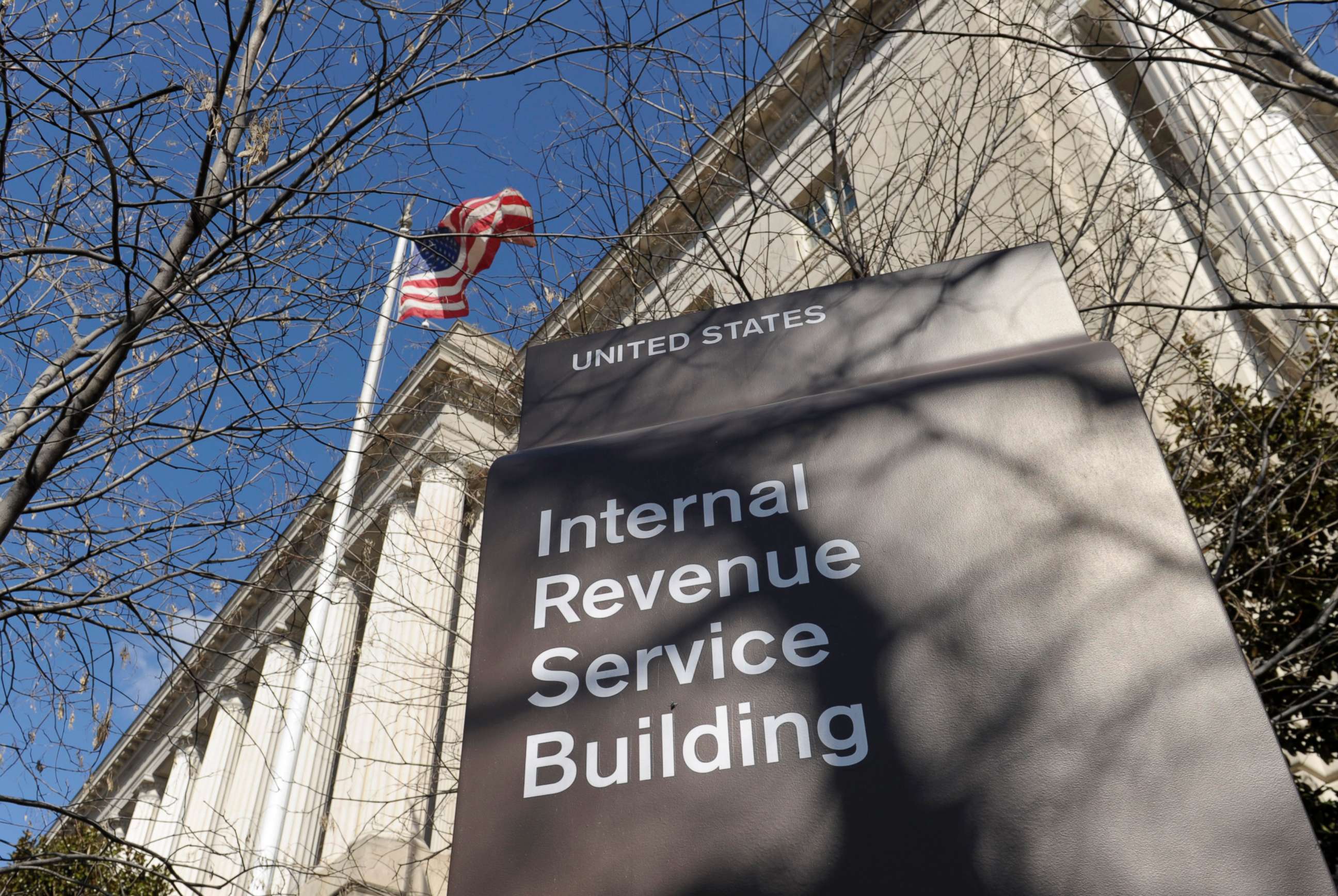 PHOTO: The exterior of the Internal Revenue Service building in Washington.