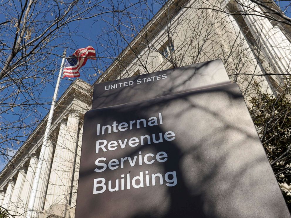 FOTO: El exterior del edificio del Servicio de Impuestos Internos en Washington.