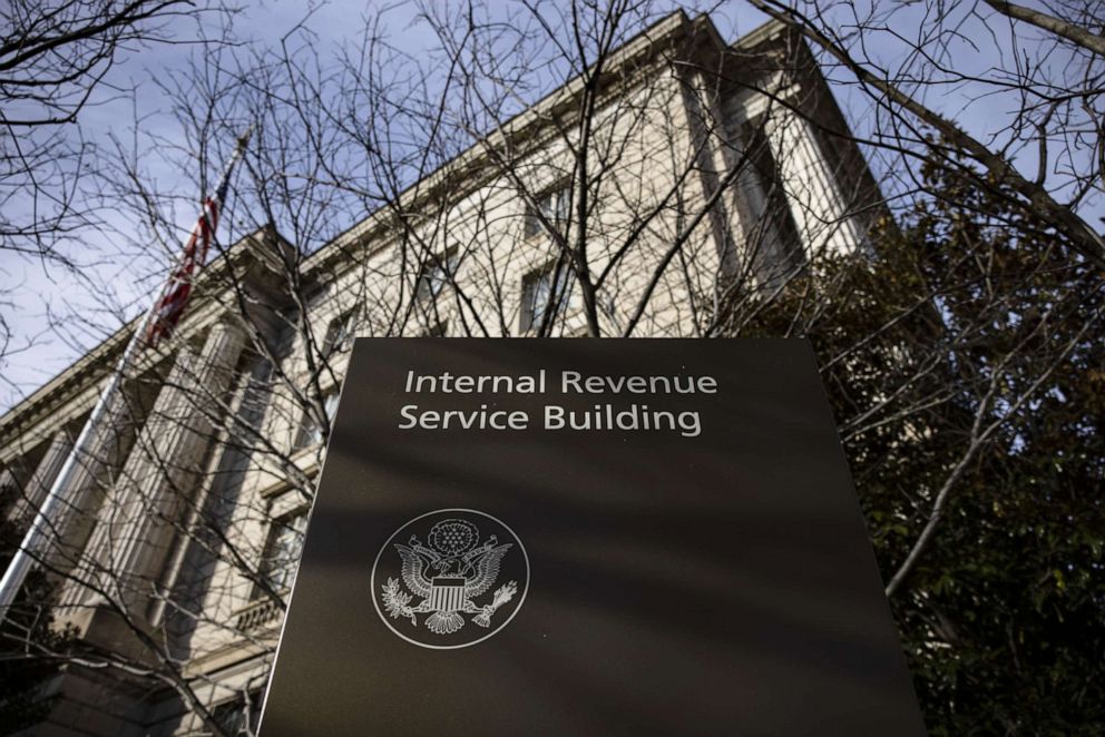 PHOTO: In this Jan. 2, 2021, file photo, the Internal Revenue Service (IRS) headquarters is shown in Washington, D.C.