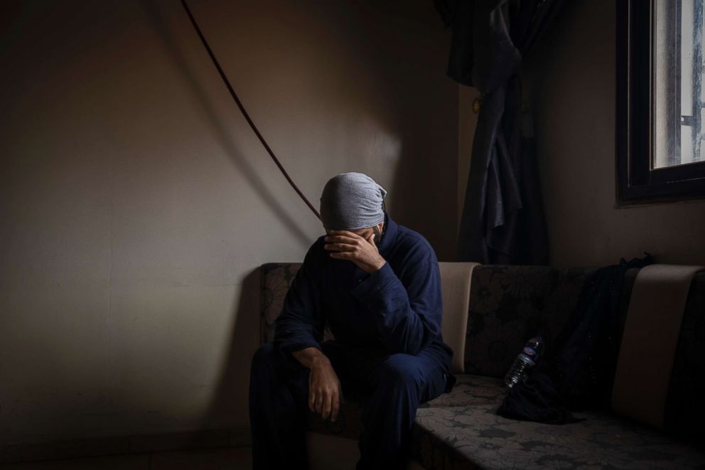 PHOTO: Muhammed Ali, a captured fighter for the Islamic State at an office near the detention facility where he is being held by American-backed militia in northern Syria, Jan. 31, 2019.