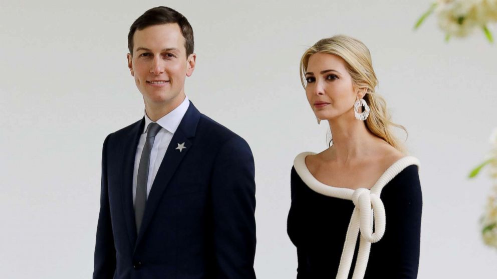 U.S. President special advisor Jared Kushner and his wife Ivanka Trump arrive at the White House, April 24, 2018.