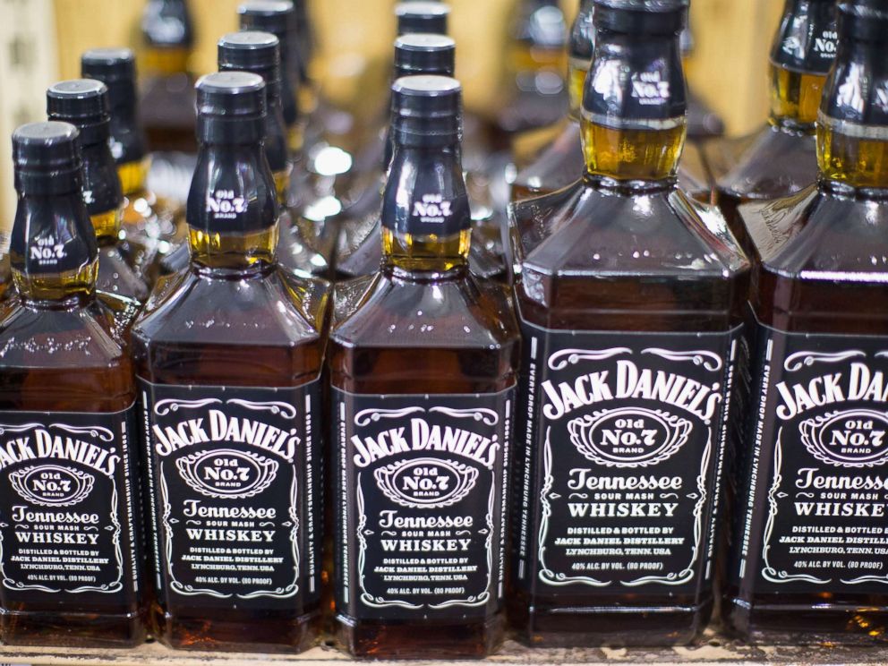 PHOTO: Jack Daniels Tennessee Whiskey is offered for sale at a liquor store on Feb. 3, 2015 in Chicago.