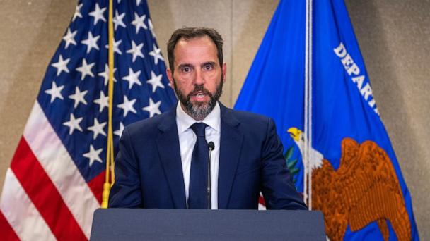 In this Aug. 1, 2023, file photo, Special Prosecutor Jack Smith addresses reporters in Washington, D.C.