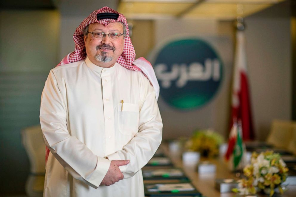 PHOTO: Saudi journalist Jamal Khashoggi in photo from 2014, was killed in Istanbul on Oct. 2, 2018.