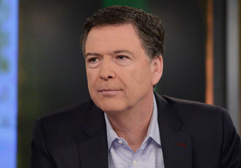 PHOTO: Former FBI Director, James Comey appears on ABC's "The View," April 18, 2018.