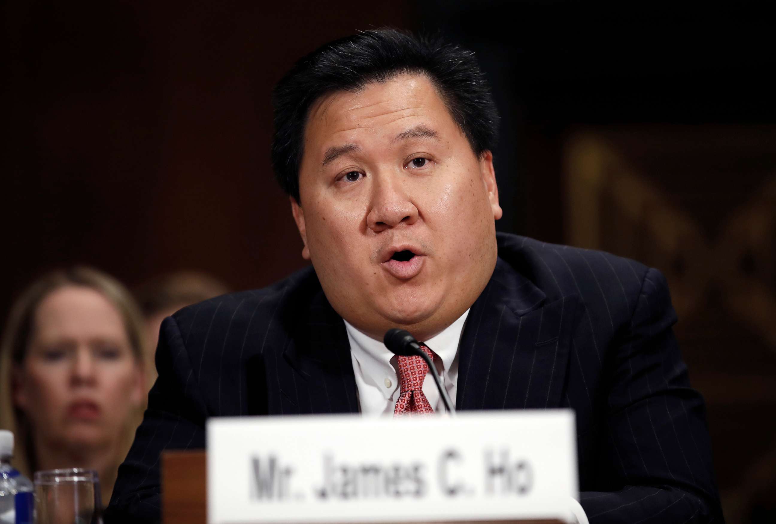 PHOTO: James Ho testifies on Capitol Hill in Washington, D.C., Nov. 15, 2017.