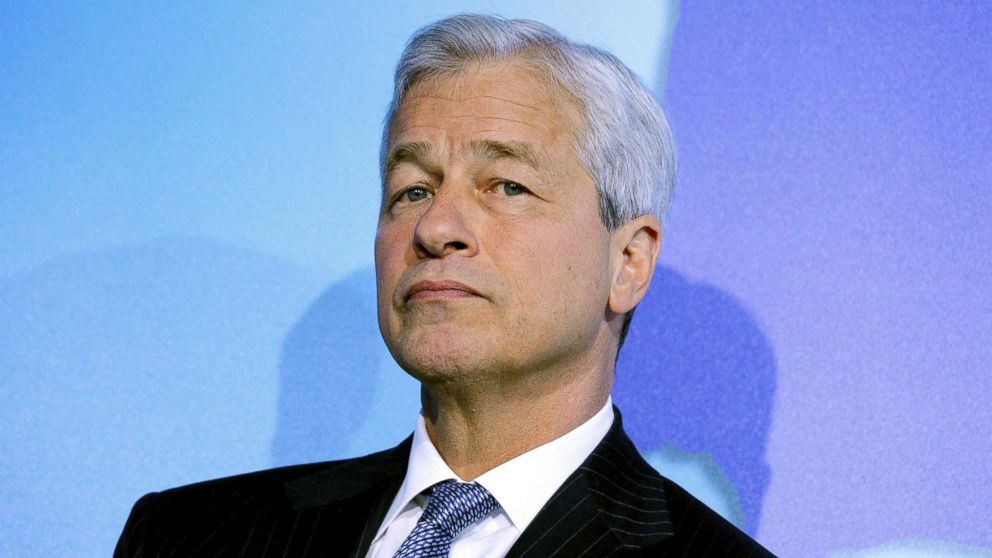 PHOTO: In this file photo taken on July 11, 2017, JP Morgan Chase's Chairman and CEO Jamie Dimon attends a session at the Paris Europlace international financial forum in Paris.