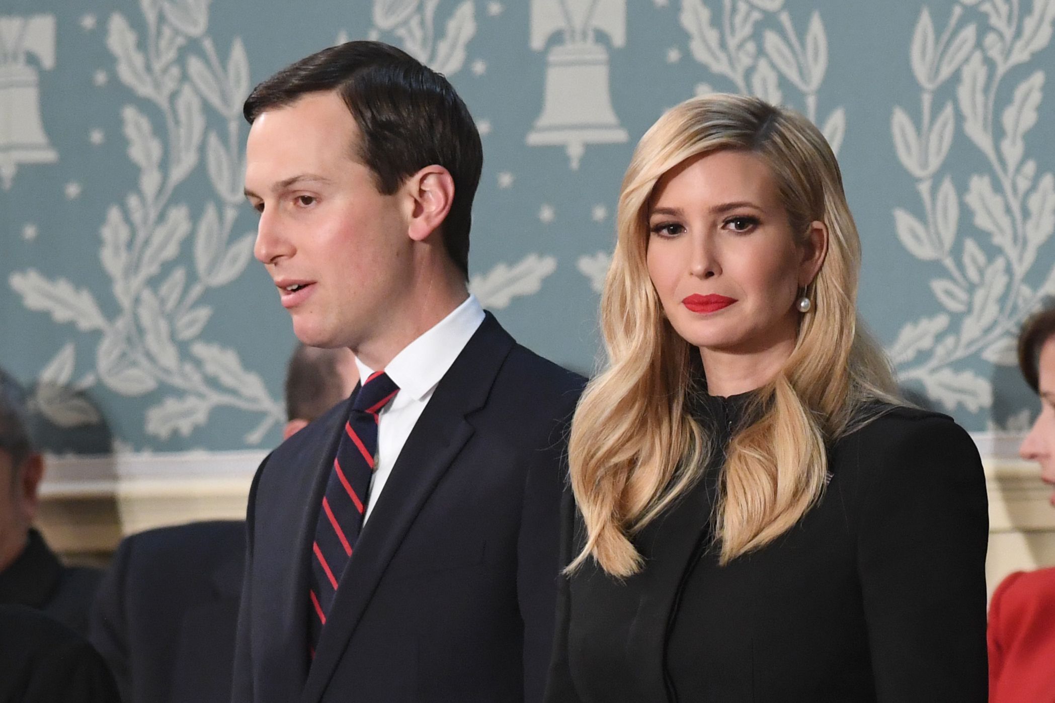 PHOTO: Ivanka Trump and husband Jared Kushner arrive to the State of the Union address at the U.S. Capitol in Washington, Feb. 5, 2019.