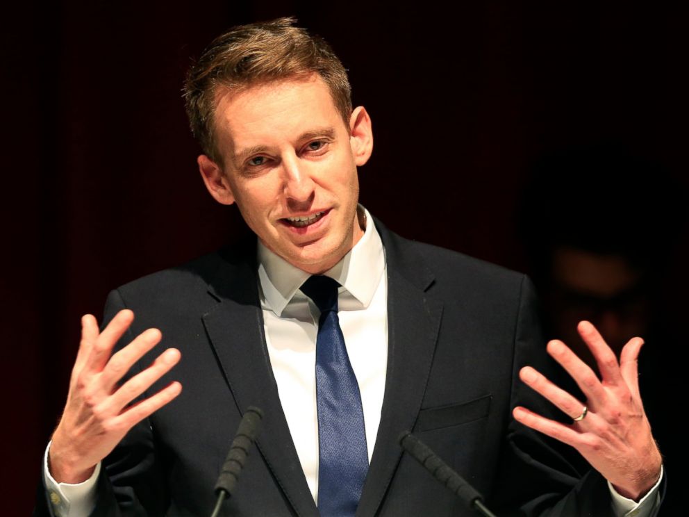 PHOTO: Jason Kander announced Tuesday, Oct. 2, 2018, he is ending his bid for Kansas City mayor due to an ongoing battle with post-traumatic stress disorder. 