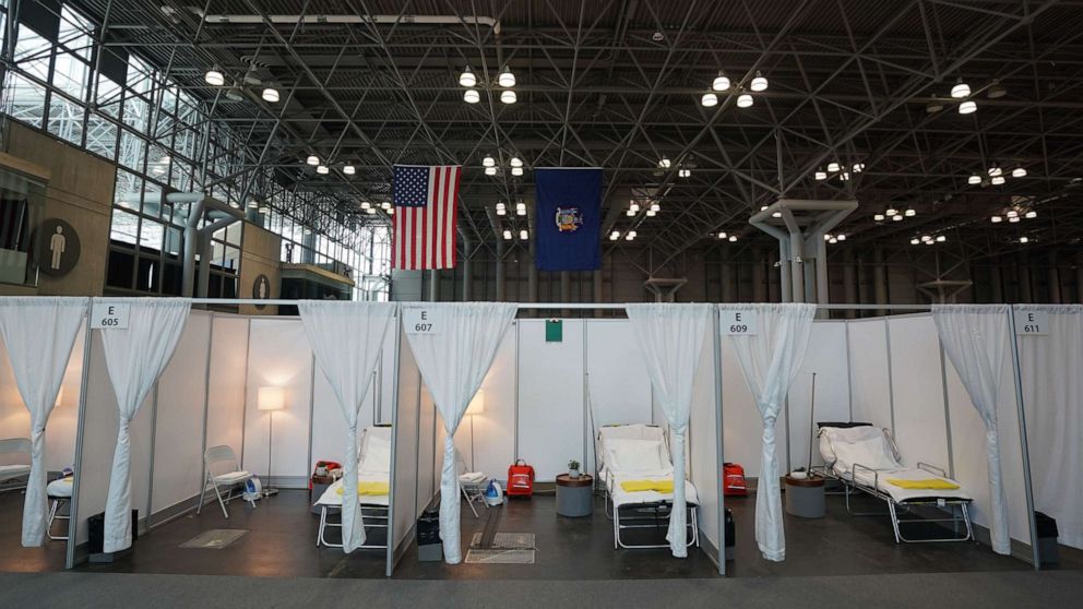 Army helps make temporary hospital at New York's Javits Center one of ...