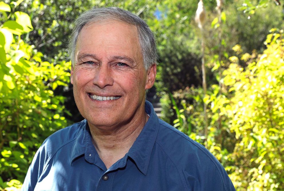 PHOTO: Washington Gov. Jay Inslee poses for a photo at his home in Bainbridge Island, Wash, July 23, 2018.