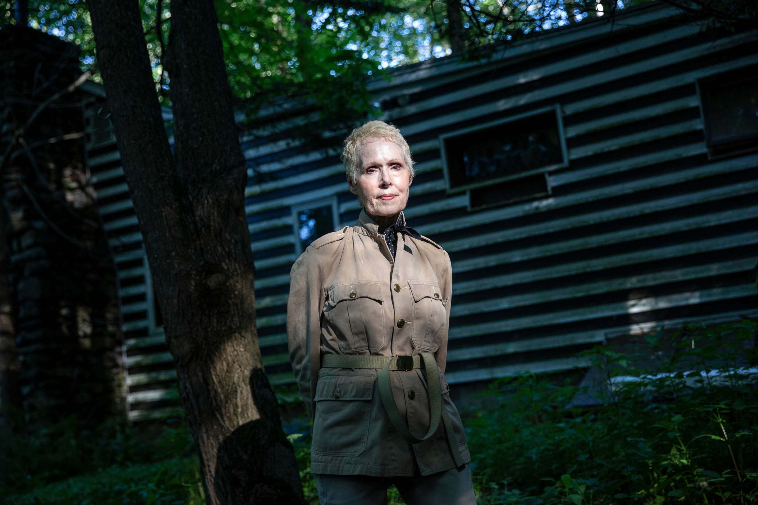 PHOTO: In this June 21, 2019, file photo, E. Jean Carroll is shown at her home in Warwick, N.Y.