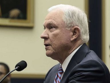 PHOTO: U.S. Attorney General Jeff Sessions testifies before a House Judiciary Committee hearing, Nov. 14, 2017, in Washington, on oversight of the U.S. Justice Department.