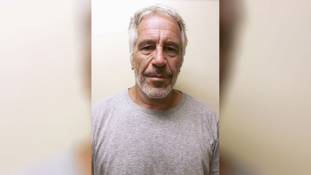 PHOTO: Jeffrey Epstein appears in a photo taken for the New York State Division of Criminal Justice Services' sex offender registry on March 28, 2017.