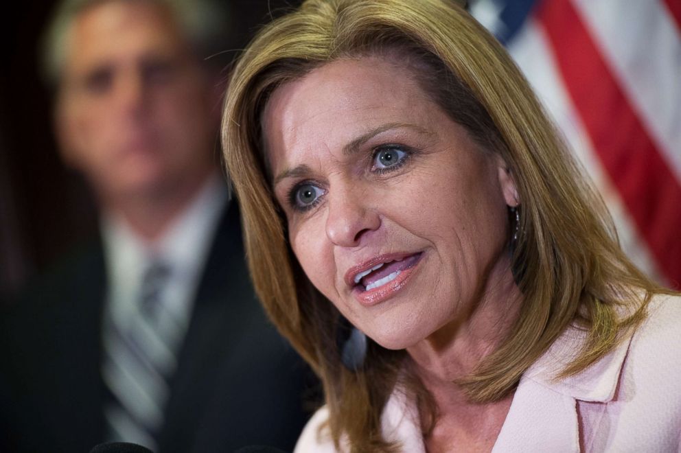 PHOTO: Rep. Lynn Jenkins, R-Kan. conducts a news conference at the RNC after a meeting of the House Republican Conference, May 24, 2016. 