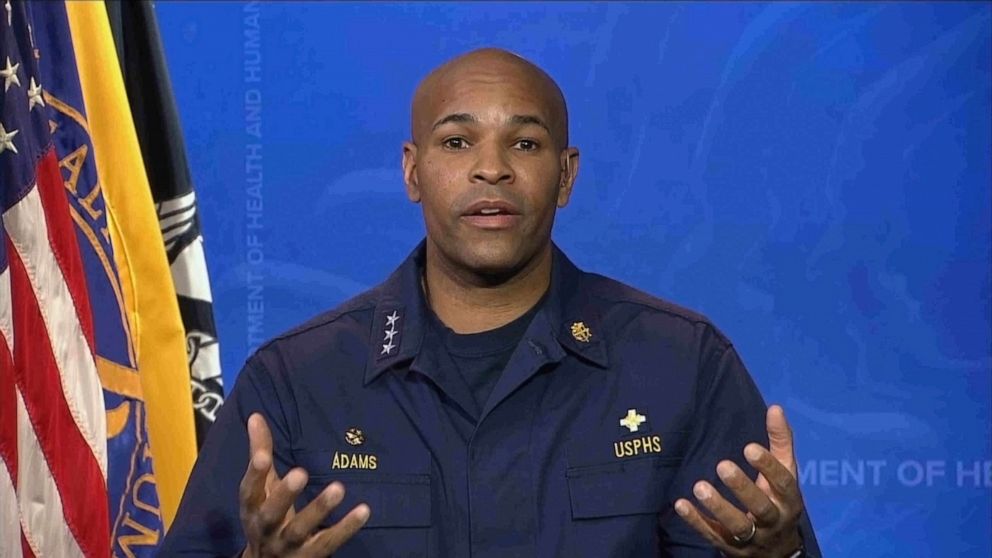 PHOTO: U.S. Surgeon General Jerome Adams is a guest on ABC's "Good Morning America" on Nov. 23, 2020.