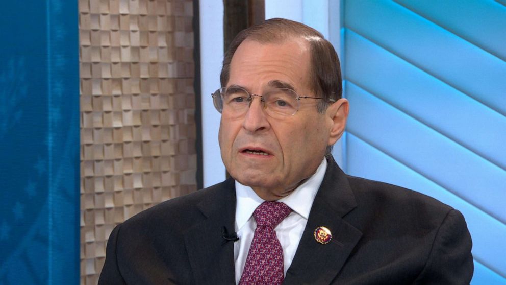 PHOTO: Jerry Nadler appears on "Good Morning America," April 19, 2019.