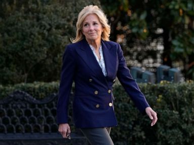 Lesion removed from Jill Biden's left eyelid was noncancerous, doctor says