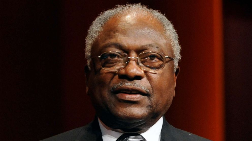 PHOTO: FILE PHOTO: Rep. James Clyburn attends the Radio and Television Correspondents' Dinner on June 19, 2009, in Washington.