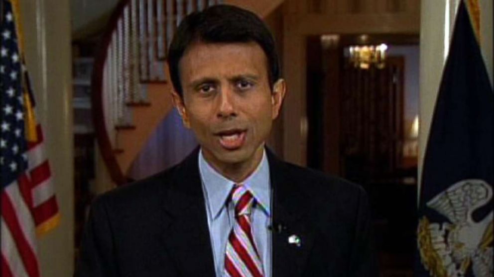PHOTO: In this image made from video, Louisiana Gov. Bobby Jindal delivers from Baton Rouge, La. the Republican Party's official response to President Barack Obama's address to a joint session of Congress, Feb. 24, 2009. 