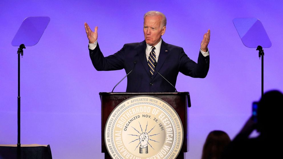 VIDEO: Joe Biden faces backlash over jokes made at event for union workers