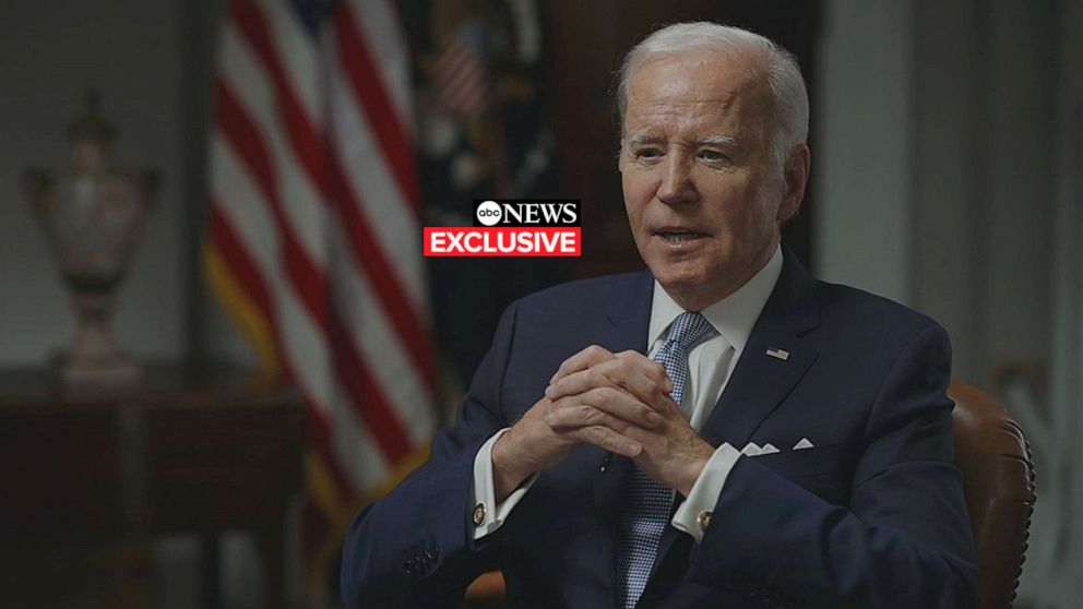 'Anything They Need Is Available," Biden Tells ABC's Muir About East ...