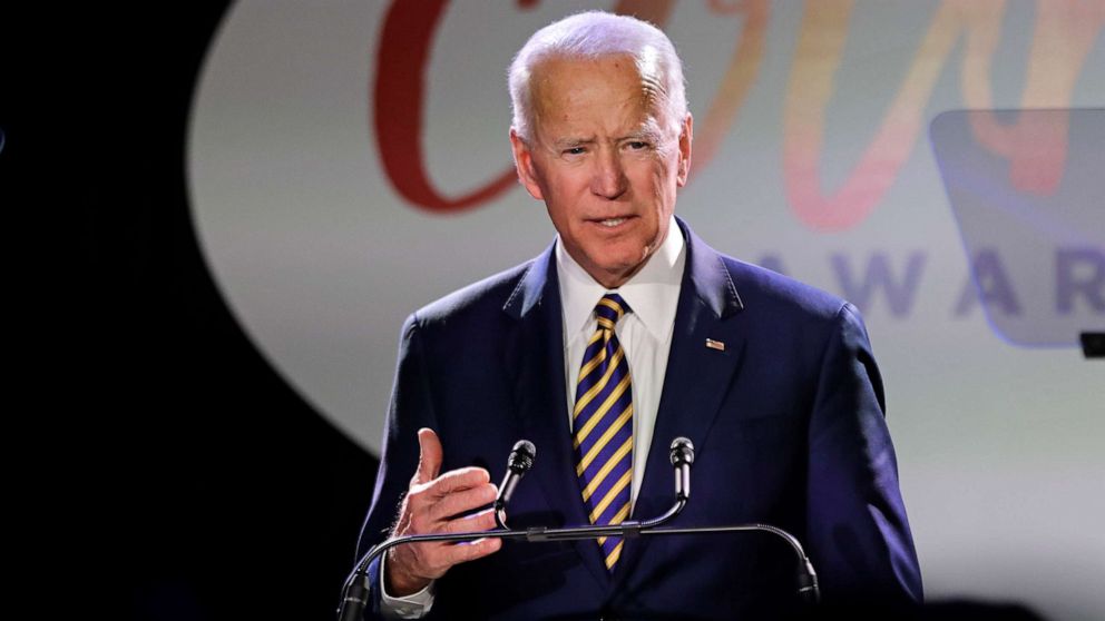 "There were a bunch of white guys," former Vice President Joe Biden said, referencing the Senate Judiciary Committee that heard Hill's allegations.