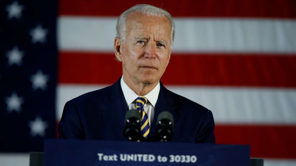 Presumptive Democratic nominee Joe Biden says his plan for converting housing and automobile industries to be more environmentally friendly will create more jobs.