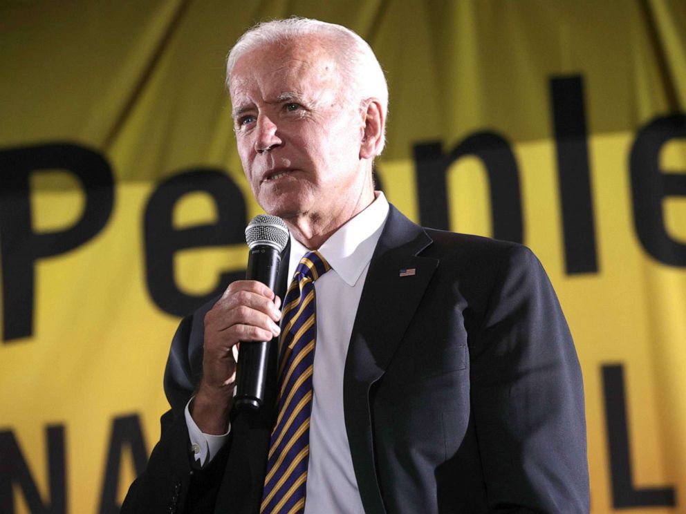 PHOTO: Former Vice President Joe Biden addresses the Moral Action Congress of the Poor Peoples Campaign, June 17, 2019, at Trinity Washington University in Washington, DC.