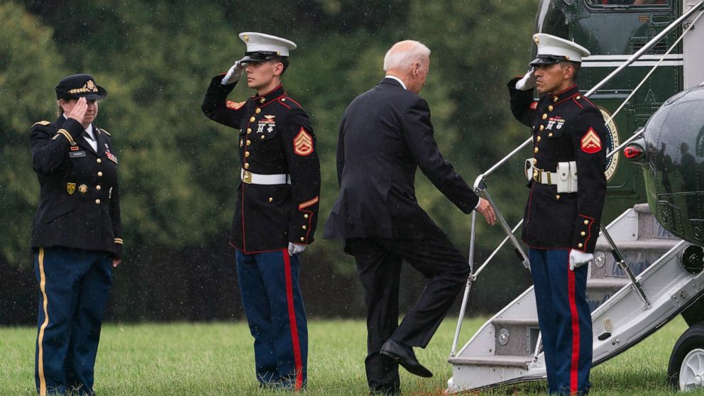 VIDEO: Biden says buck stops with him, but lays blame on Afghan military 