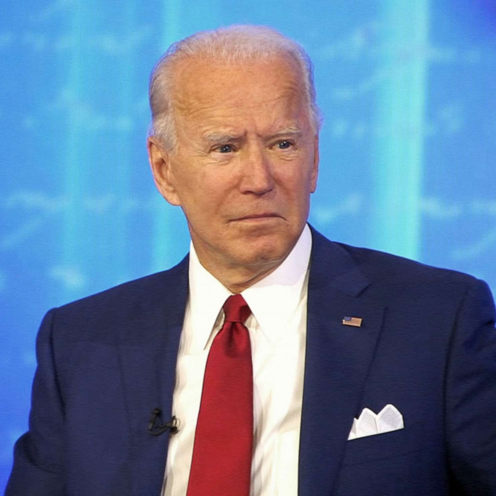 Read The Full Transcript Of Joe Biden S Abc News Town Hall Abc News