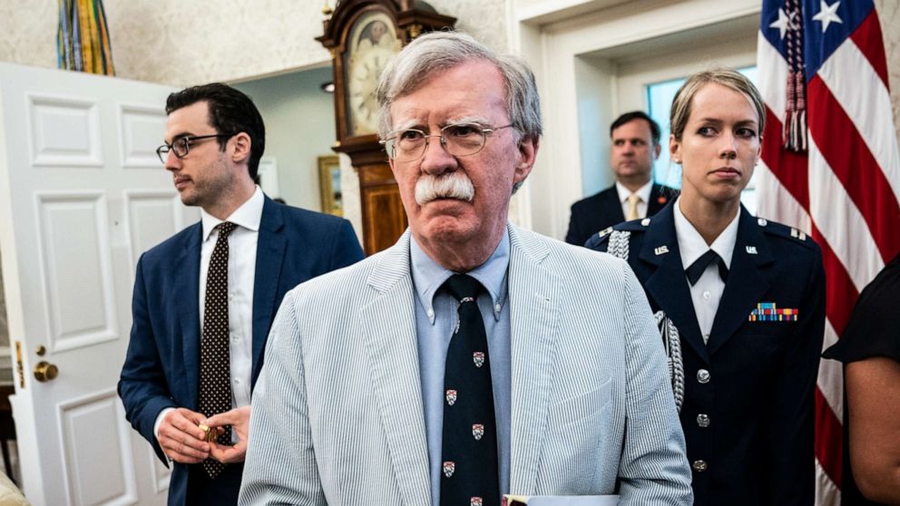 ‘Totally inappropriate’ for Bolton to write book: Trump