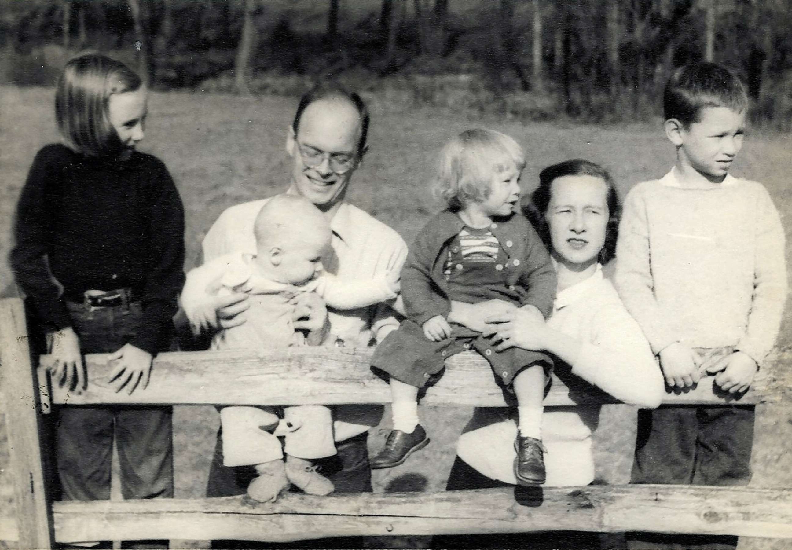 PHOTO: Former Colorado Gov. John Hickenlooper with his father, John Wright Hickenlooper, and family in an undated photo.