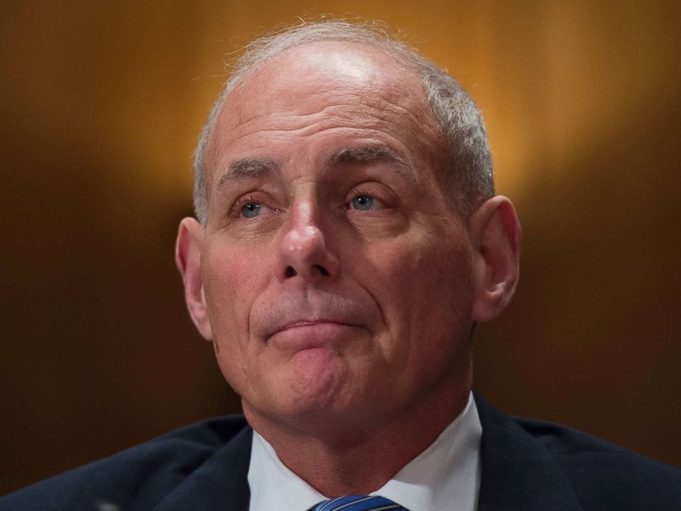 PHOTO: File photo of White House Chief of Staff John Kelly on Capitol Hill, Jan. 10, 2017, in Washington, D.C.