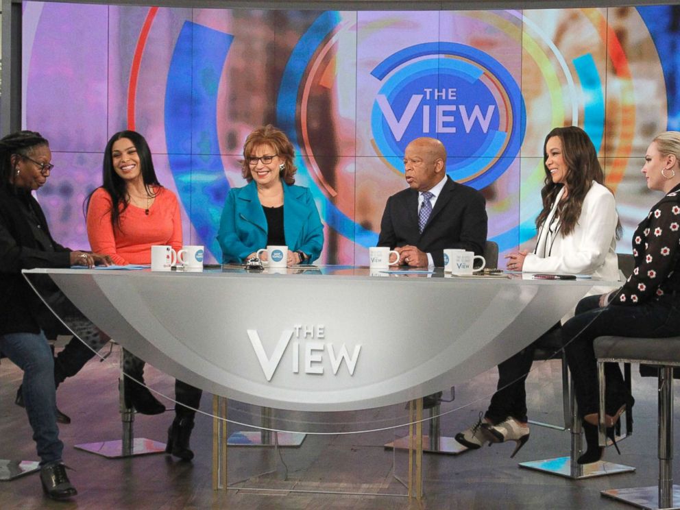 PHOTO: Sen. John Lewis joined The View to discuss how Martin Luther King Jr. would have dealt with the Trump presidency.