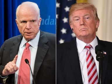 Politician Direct john-mccain-donald-trump-gty-jt-180408_hpMain_4x3t_384 McCain blames Syrian chemical attack on 'American inaction,' urges Trump to act ABC Politics Politics Politician Direct john-mccain-donald-trump-gty-jt-180408_hpMain_4x3t_384 McCain blames Syrian chemical attack on 'American inaction,' urges Trump to act ABC Politics Politics