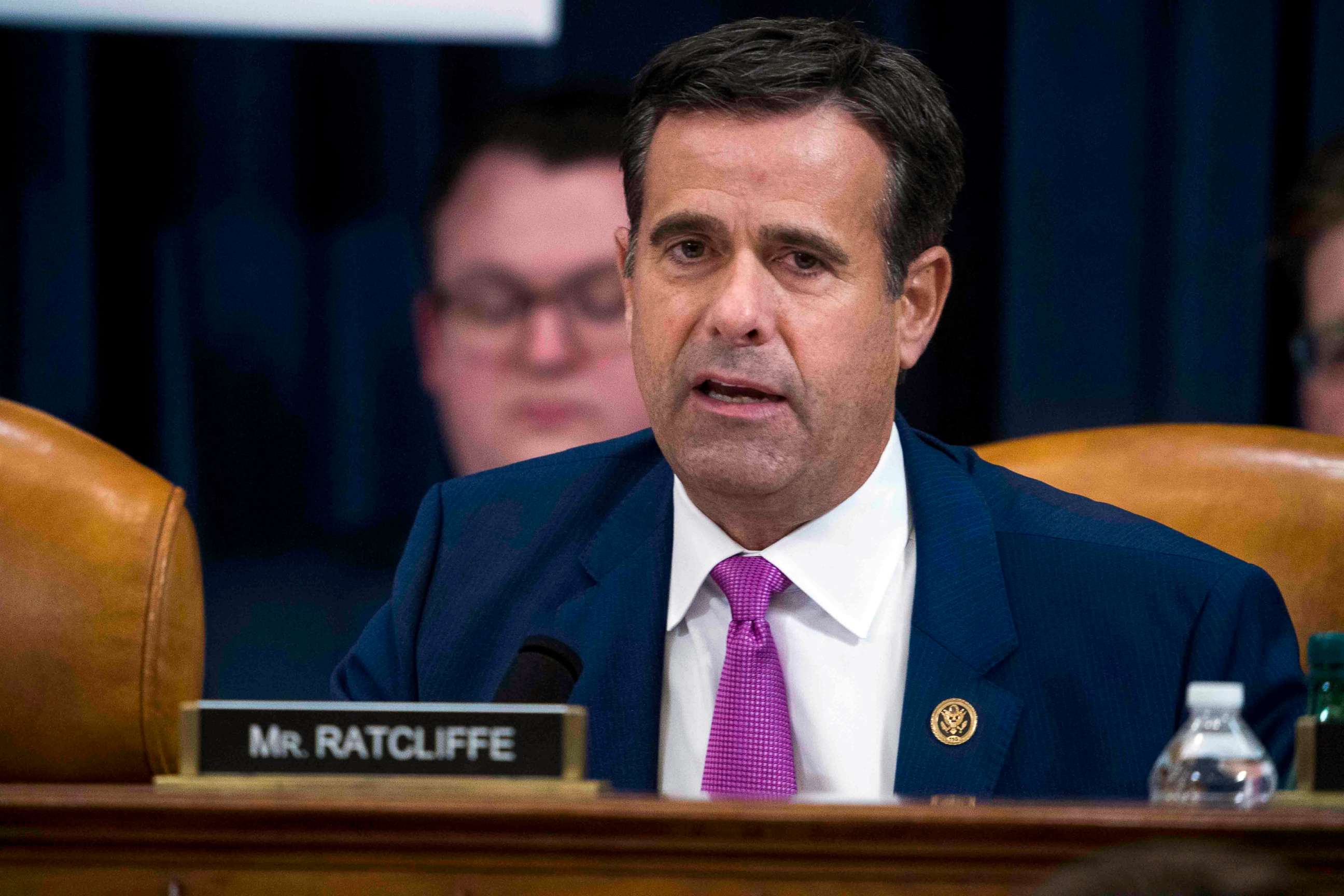 PHOTO: In this Dec. 9, 2019, file photo, Rep. John Ratcliffe is shown during the House impeachment inquiry hearings in Washington.