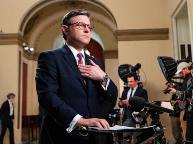 Johnson hawks $95 billion aid package amid threats to speakership